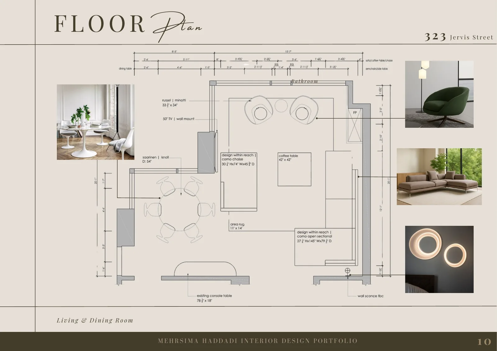 323 Jervis Street floor plan